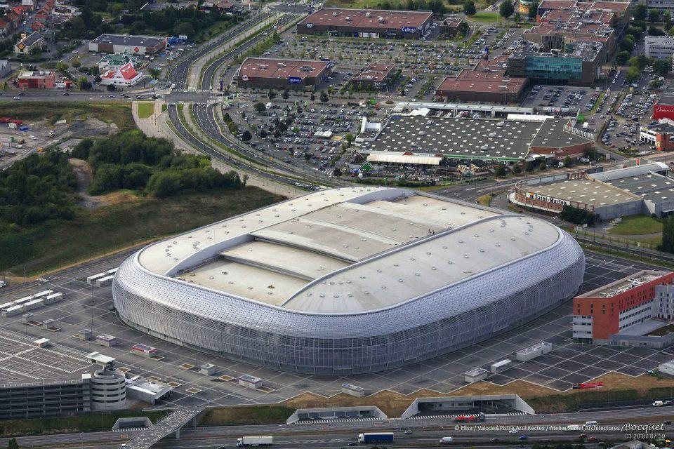 Toiture acoustique du Stade Pierre-Mauroy