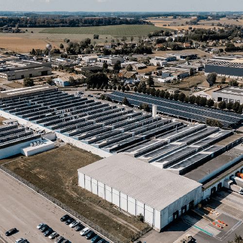 Daken onder zonnepanelen